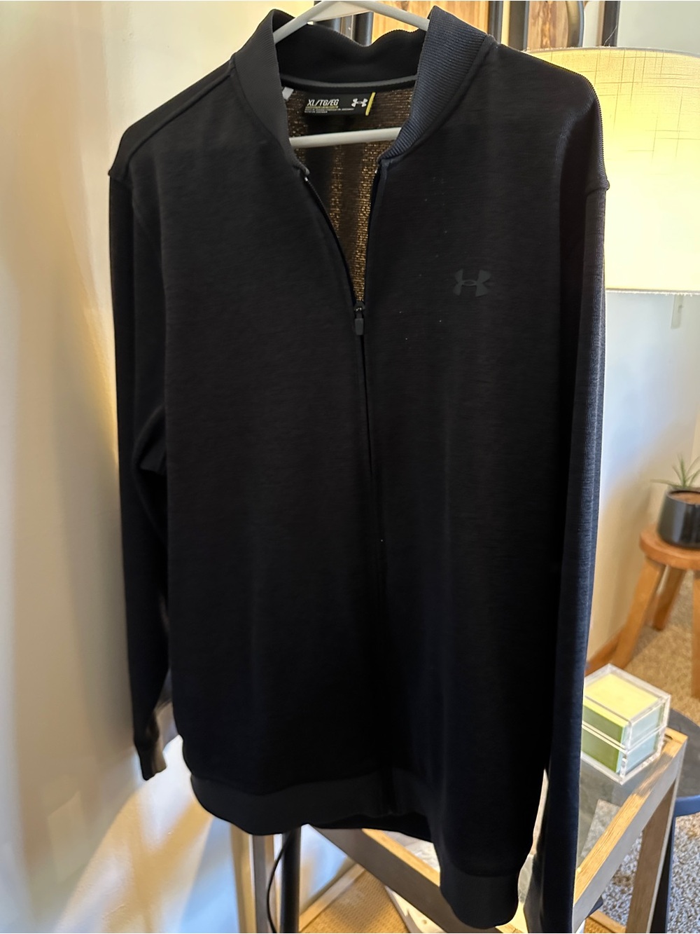 Under Armour Men’s Black Full-Zip Sweater